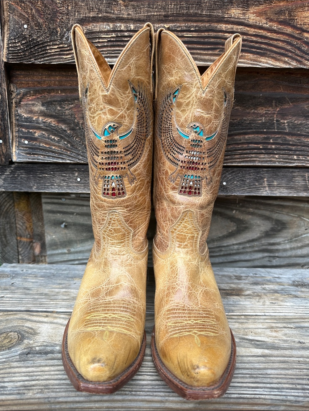 Johnny Ringo cowboy cowgirl boots - Picture 2 of 9
